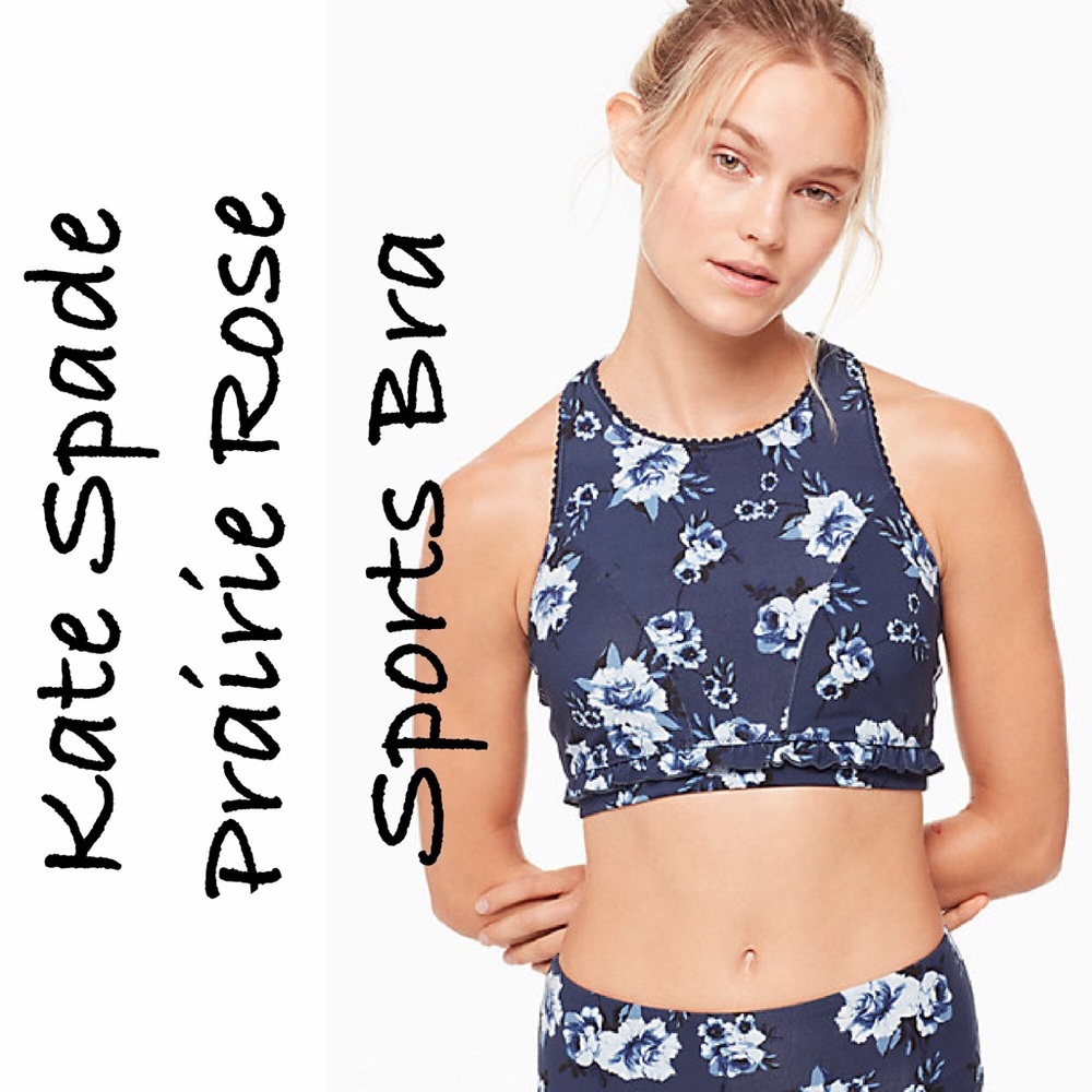Kate Spade Prairie Rose Sports Bra